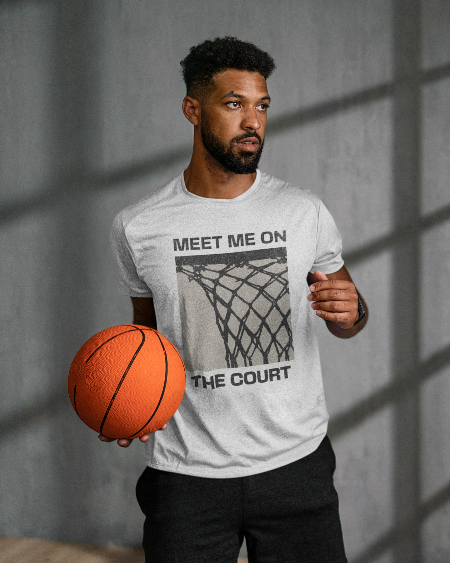 Men's 'Meet Me At The Court'  T-Shirt