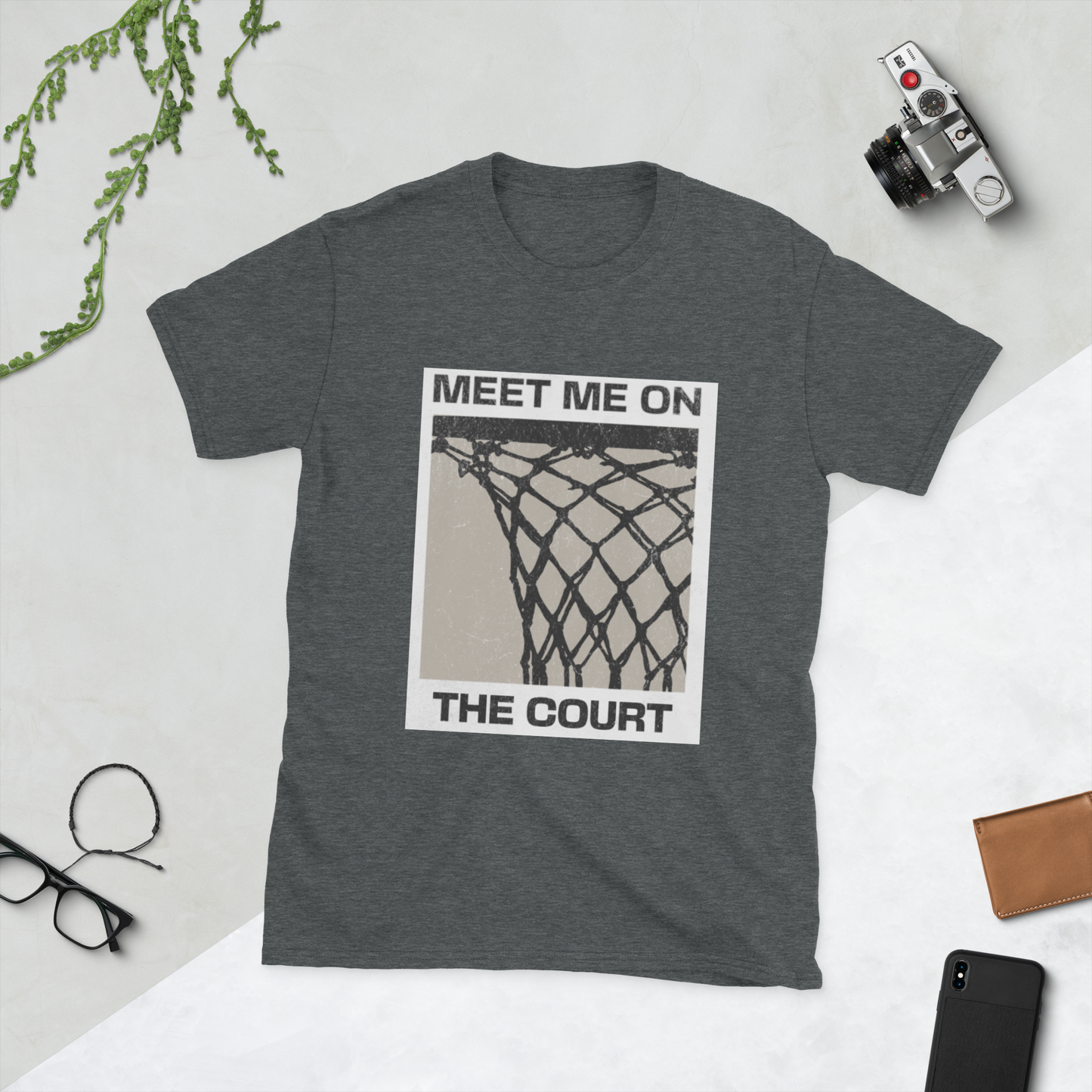 Men's 'Meet Me At The Court'  T-Shirt